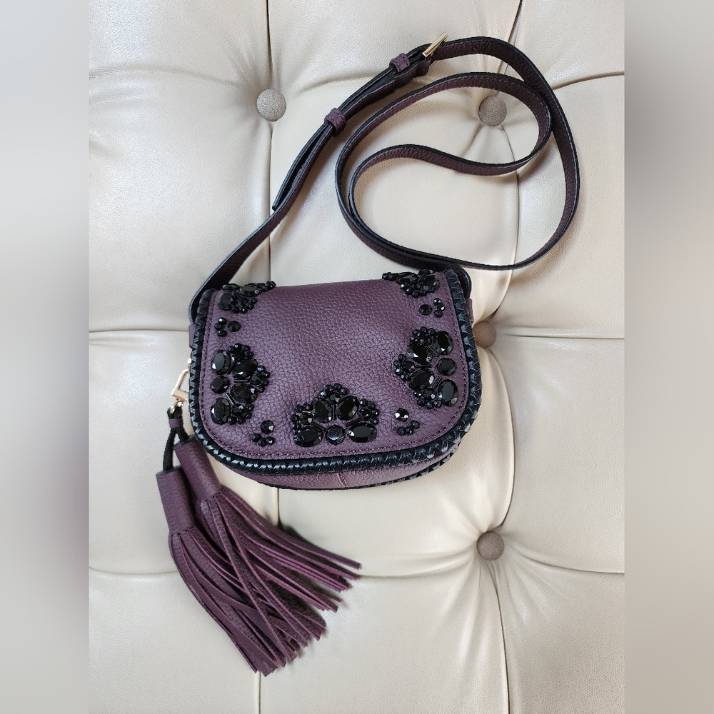 Kate Spade Purple Embellished Women's Bag